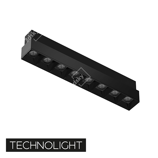 TECHNOLIGHT Darkline 180: Sleek and Efficient 3D model image 2