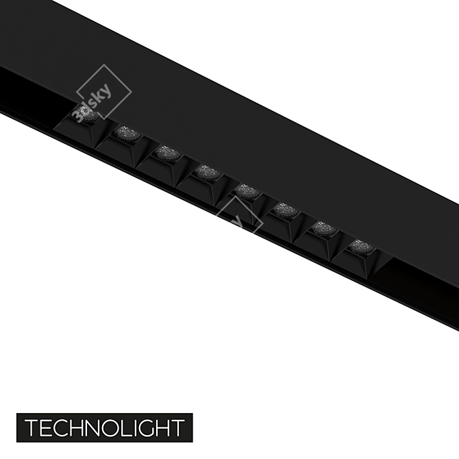 TECHNOLIGHT Darkline 180: Sleek and Efficient 3D model image 4