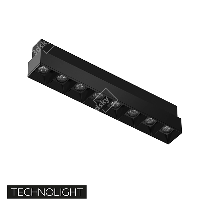 TECHNOLIGHT Darkline 180: Sleek and Efficient 3D model image 5