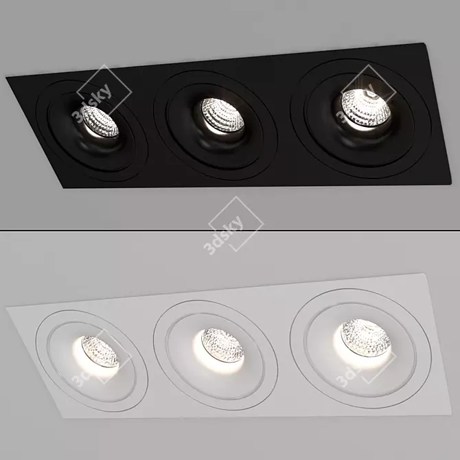 Modern LED ORBITA Collection - Stylish and Efficient Lighting 3D model image 1