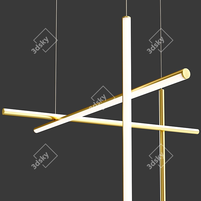 Sophisticated Pendant Lighting: COORDINATES Collection 3D model image 4