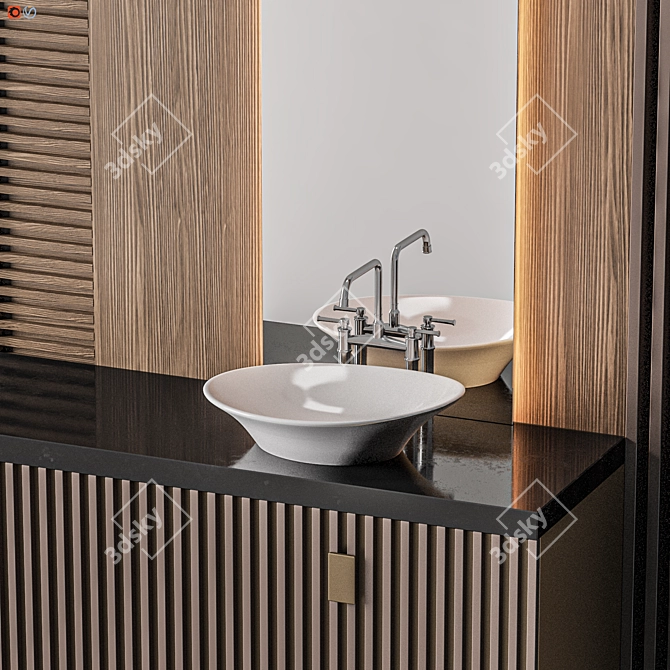 Luxury Spanish Bathroom: Covet España 3D model image 4