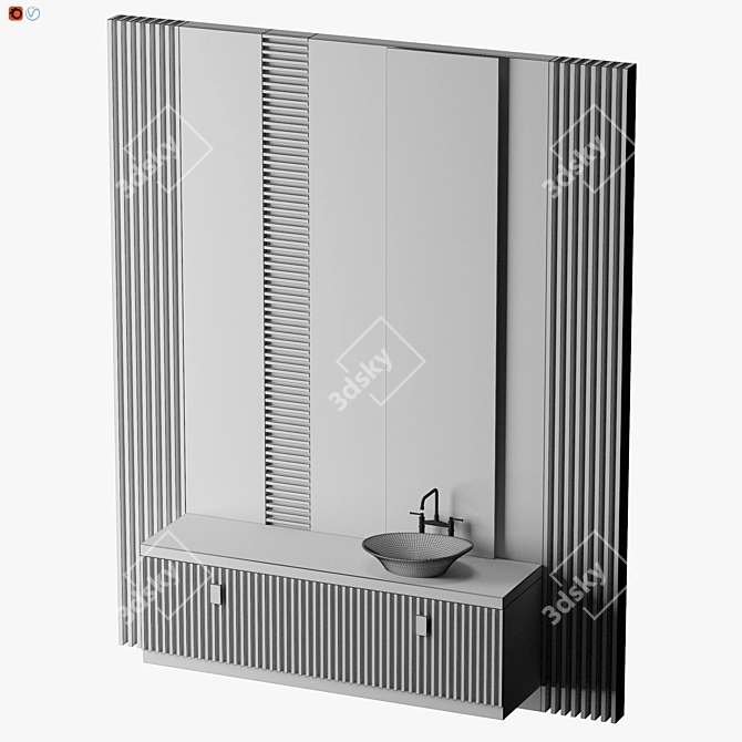 Luxury Spanish Bathroom: Covet España 3D model image 5