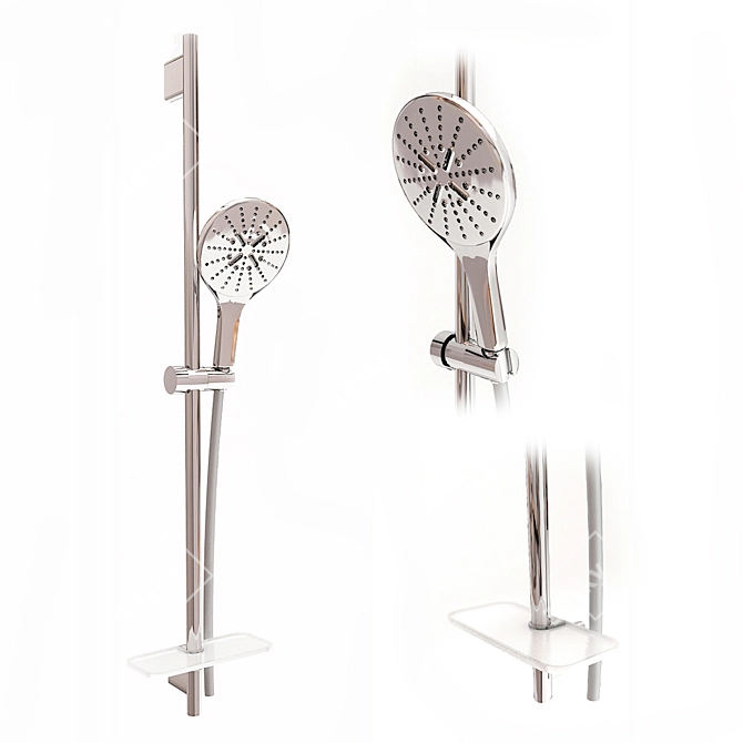 GROHE Rainshower SmartActive 150 Shower Set 3D model image 2