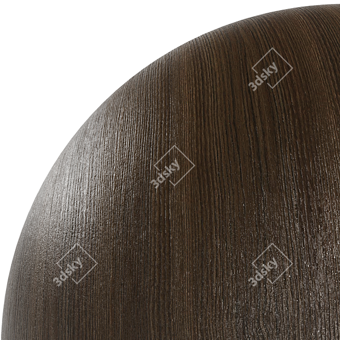 Mario Oak Brown: High-Quality Wood Texture 3D model image 4