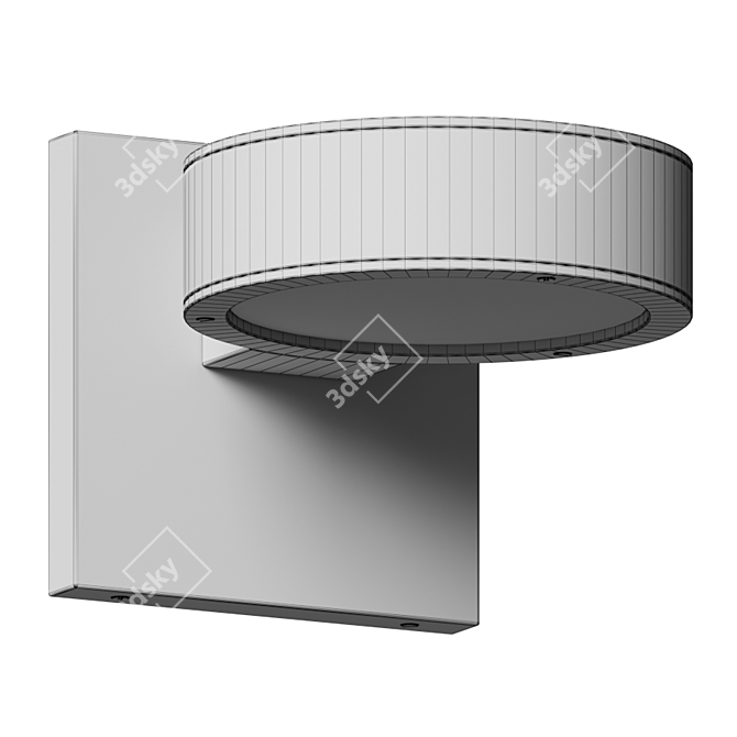 Title: Reals Outdoor Downlight - Minimalistic Elegance 3D model image 5