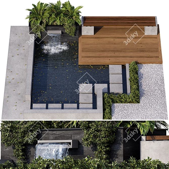 Ultimate Outdoor Oasis 3D model image 1