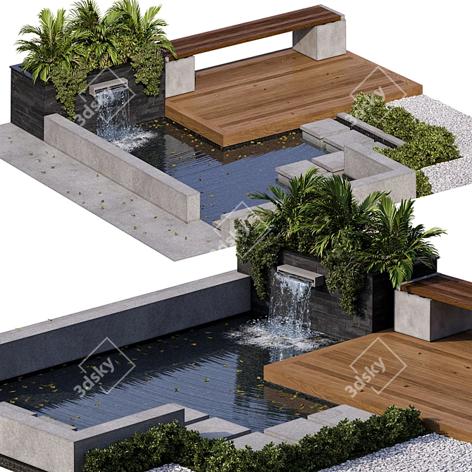 Ultimate Outdoor Oasis 3D model image 3