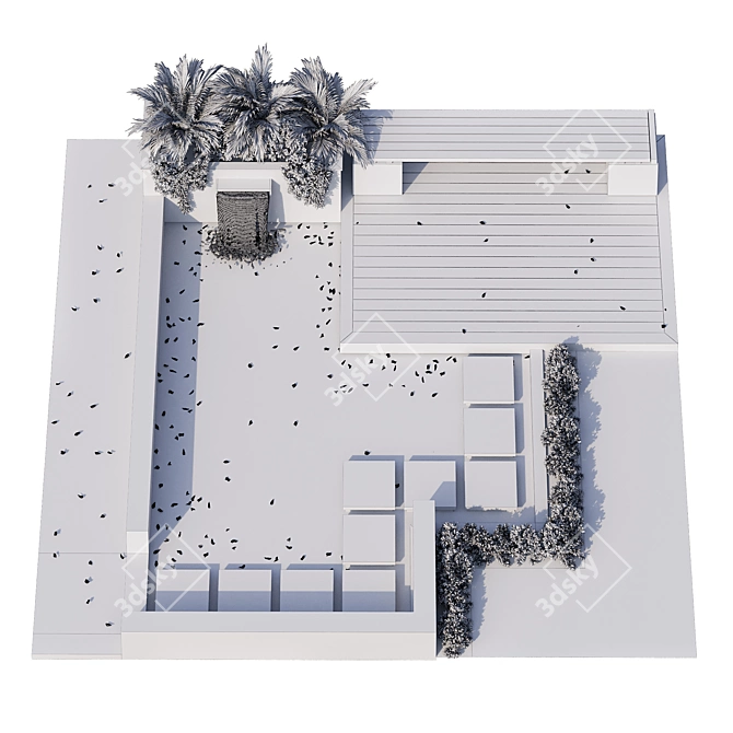 Ultimate Outdoor Oasis 3D model image 5