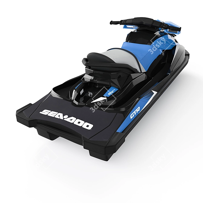 Powerful Hydrocycle Sea Doo GTR 3D model image 2