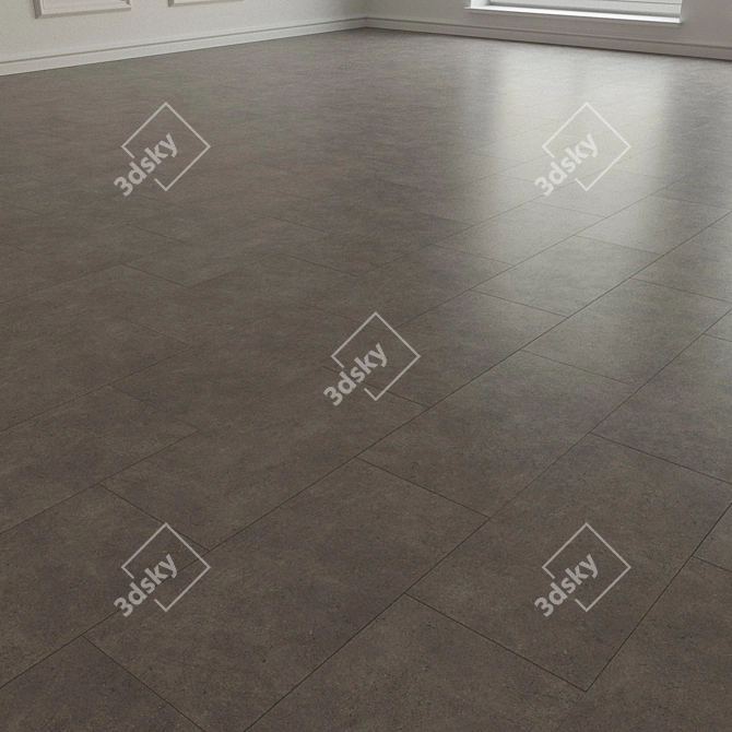 Moduleo Transform Jura Stone: Versatile Porcelain Floor Tile 3D model image 2