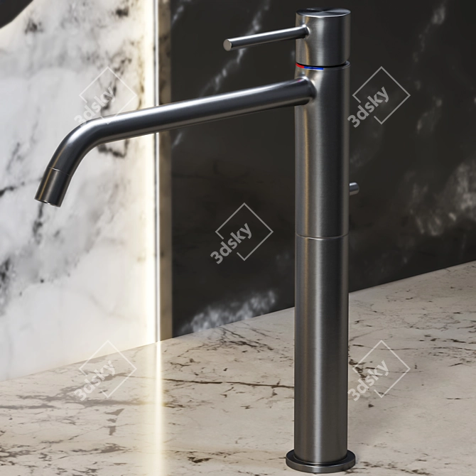 GESSI Faucet: Stylish Bathroom Furniture 3D model image 4