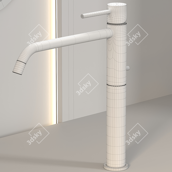 GESSI Faucet: Stylish Bathroom Furniture 3D model image 6