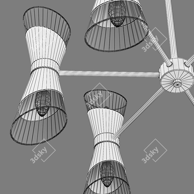 Strato Lightstar Pendant Chandelier 3D model image 5