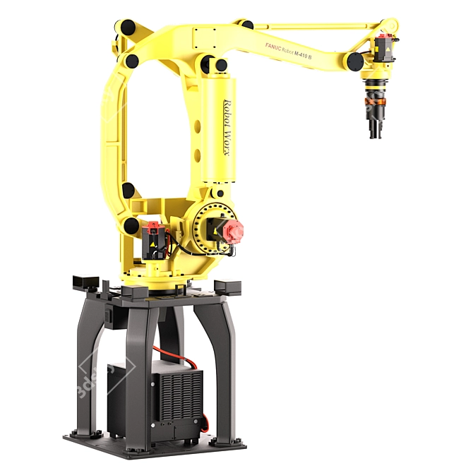 Fanuc M 410B: Highly Efficient Industrial Robot 3D model image 1