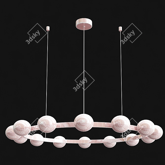 Destiny CH Pendant Light 3D model image 3