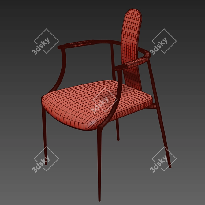 ErgoPlus Office Chair 3D model image 3