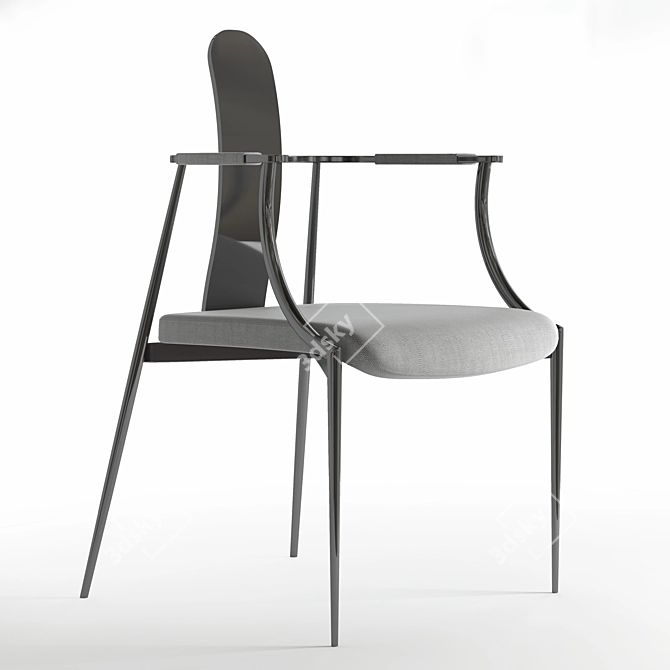 ErgoPlus Office Chair 3D model image 4