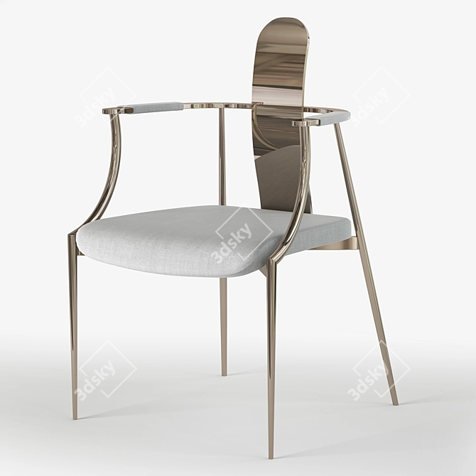 ErgoPlus Office Chair 3D model image 5