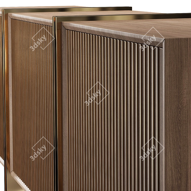 Contemporary Sideboard Ripas: Sleek and Functional 3D model image 2