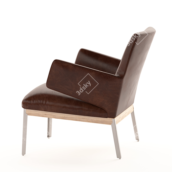Cozy Arflex Hug Chair 3D model image 3
