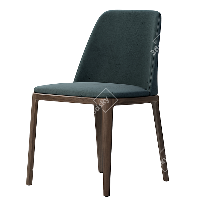 Elegant POLIFORM Grace Chair 3D model image 7