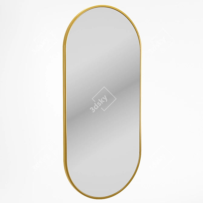 EGO Mirror: Professional Hairdressing Tool 3D model image 5