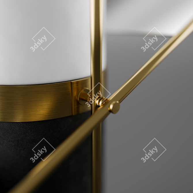 Elegant Mihver Lantern: Unique Design 3D model image 4