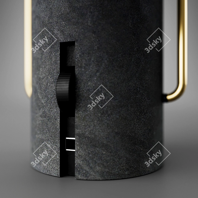 Elegant Mihver Lantern: Unique Design 3D model image 5