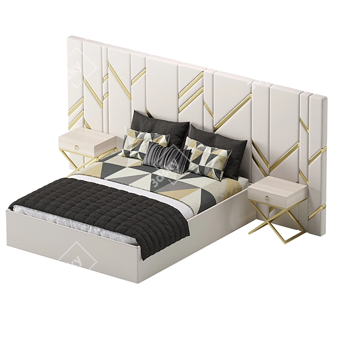 Elegant Valencia 2 Bed by Cazarina 3D model image 4