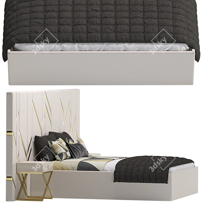 Elegant Valencia 2 Bed by Cazarina 3D model image 6