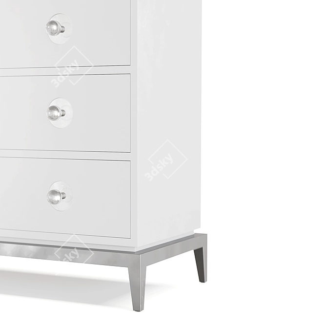 Chic and Glamorous Channing Chest 3D model image 3