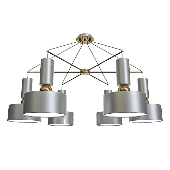 Elegant Nadalor Chandelier 2016 3D model image 1