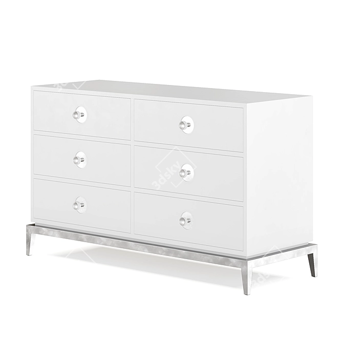 Chic Channing Dresser by Adler 3D model image 2