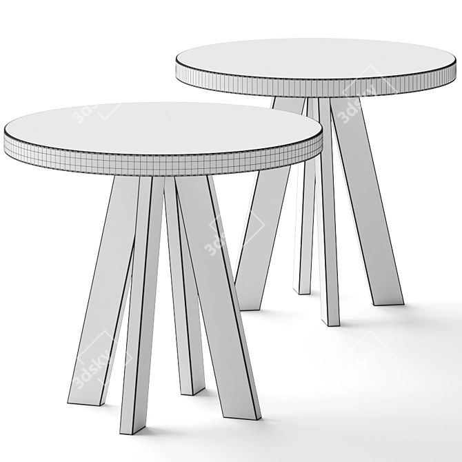 Modern A.Ngelo Coffee Tables 3D model image 2