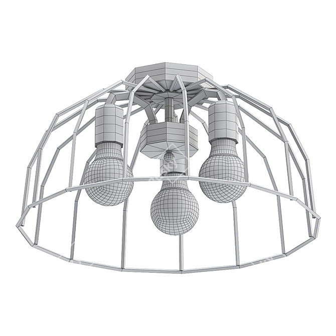 LGO Lattice LSP-8215 Chandelier 3D model image 2