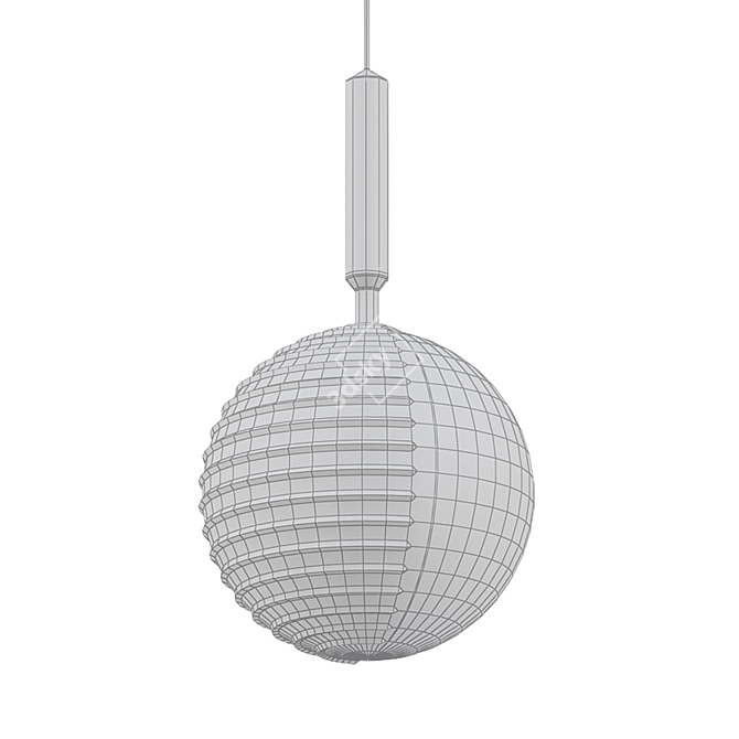 Elegant Walton Design Lamp 3D model image 2