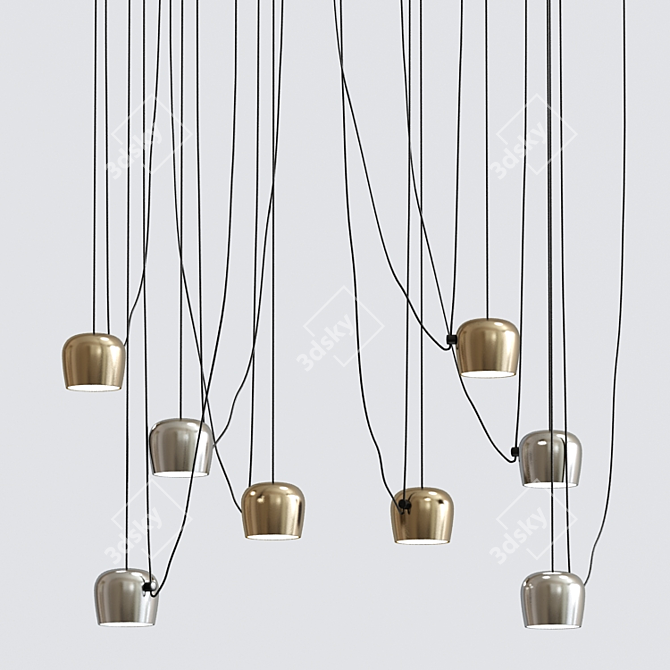 Contemporary Flos Collection Pendant 3D model image 2