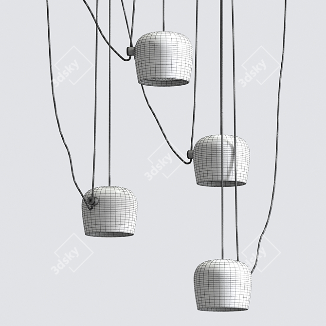 Contemporary Flos Collection Pendant 3D model image 4