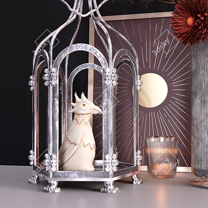 Elegant Decor Set 3D model image 2