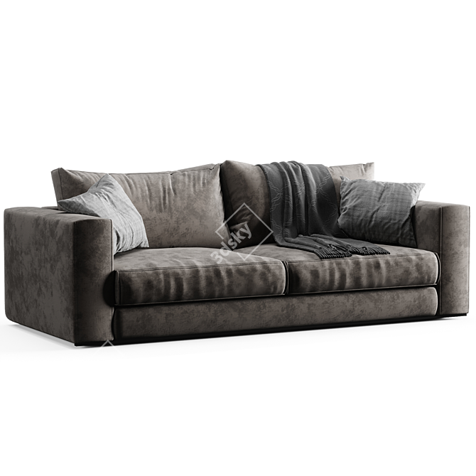 Sophisticated Desiree Ozium Sofa 3D model image 4