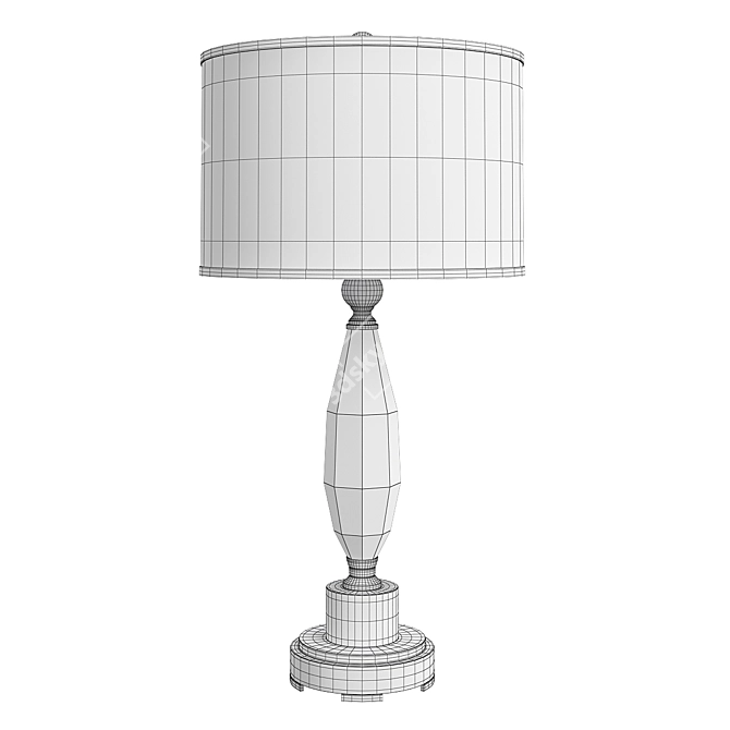 Crystal Elegance Torlino Lamp 3D model image 3