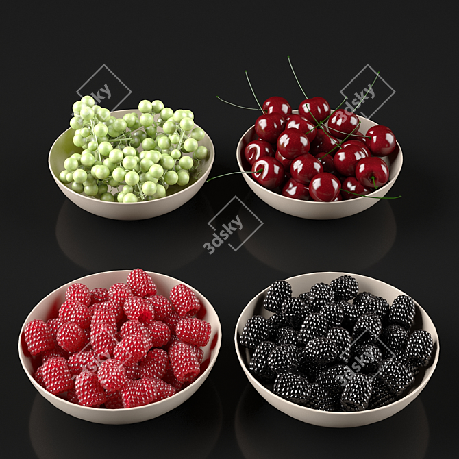 Versatile Food Storage Solution 3D model image 1