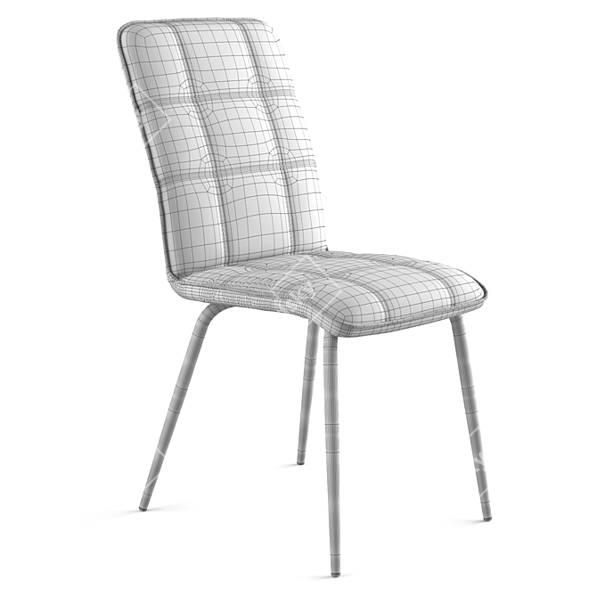 ErgoMax Chair: Ultimate Comfort 3D model image 3