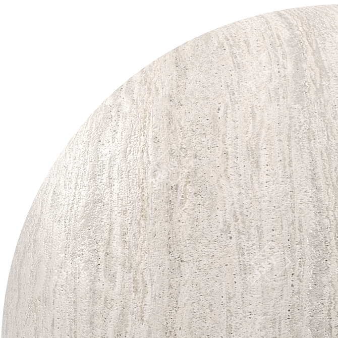 Cream Concrete: PBR Material HD Texture 3D model image 4