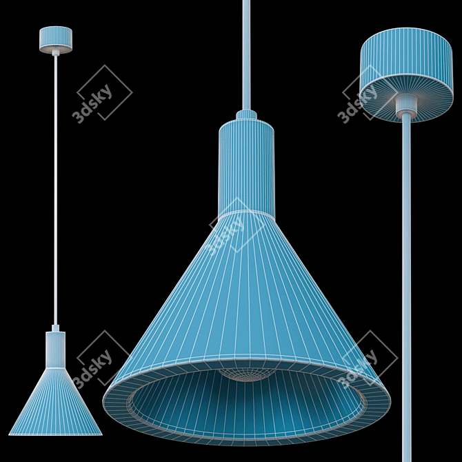 Modern Olaug Lamp: Sleek Design & Perfect Illumination 3D model image 3