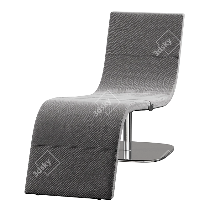 Transforming Elegance: Dragonfly Relax Armchair 3D model image 3