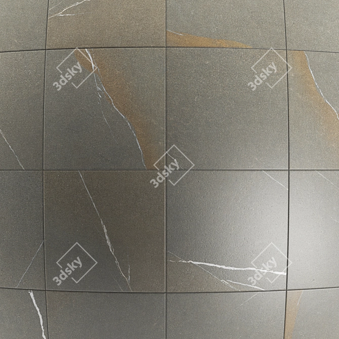 July Stone Tile: 8 Textures, PBR, 4k 3D model image 2