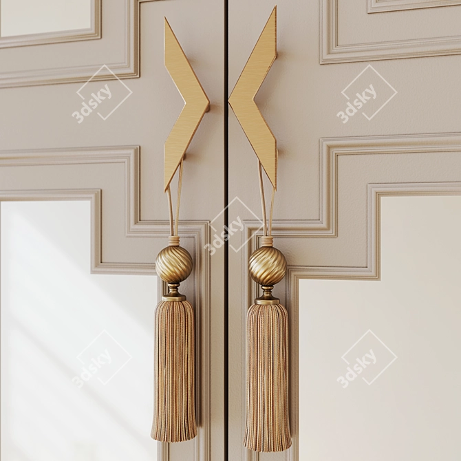 Customizable Cupboard Set 3D model image 3