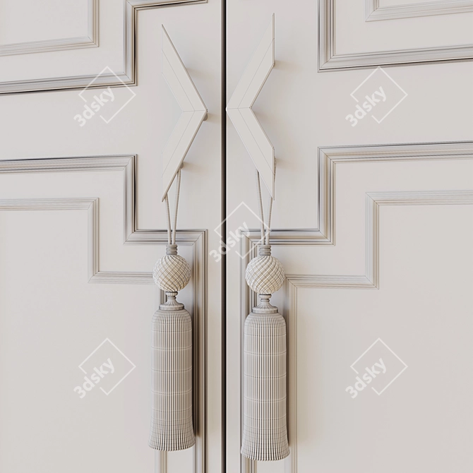 Customizable Cupboard Set 3D model image 4